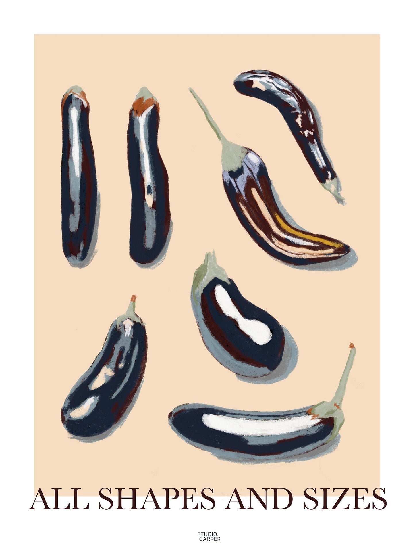 All shapes and sizes XL Poster