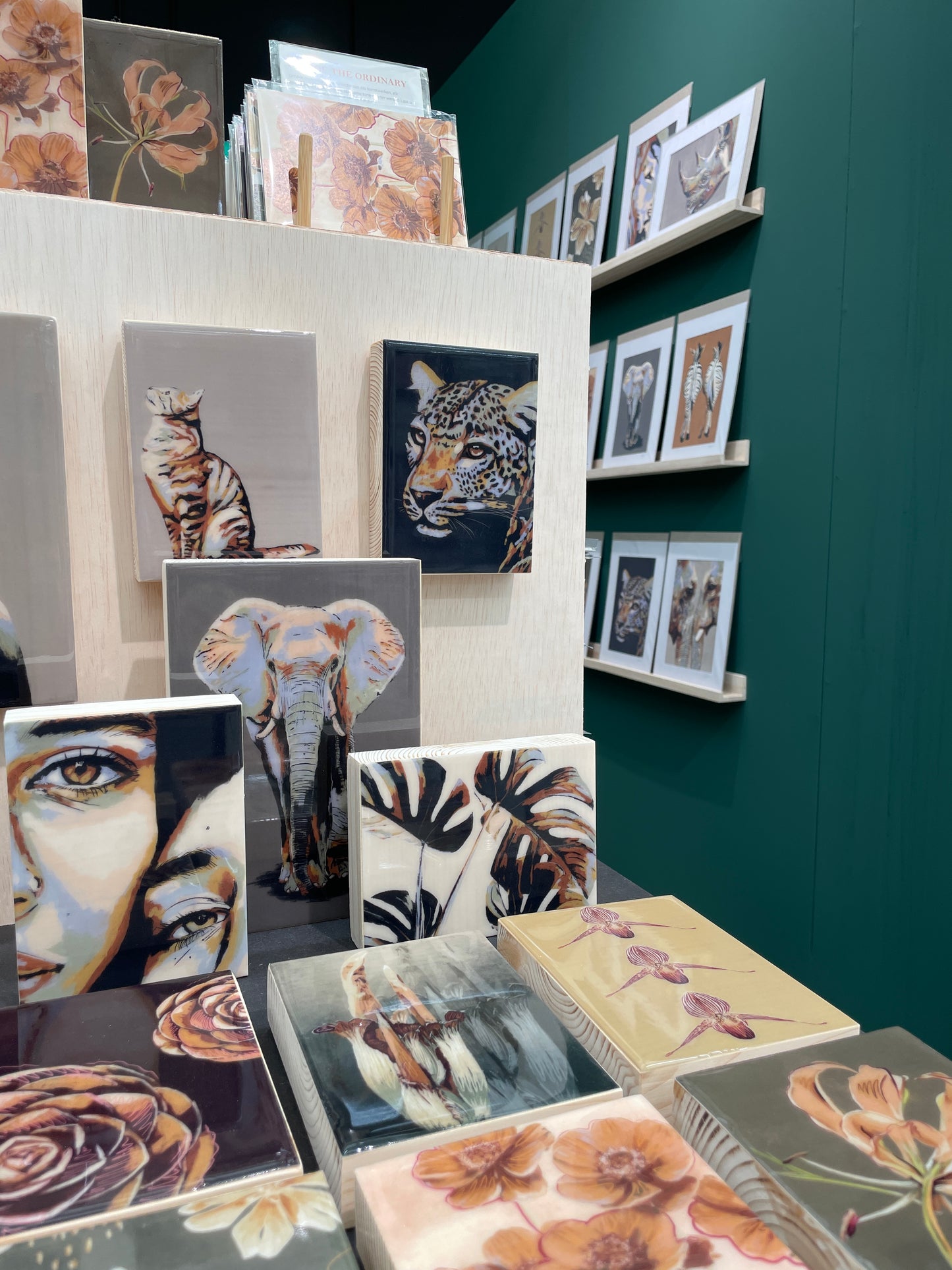 Leopard Wood Tile