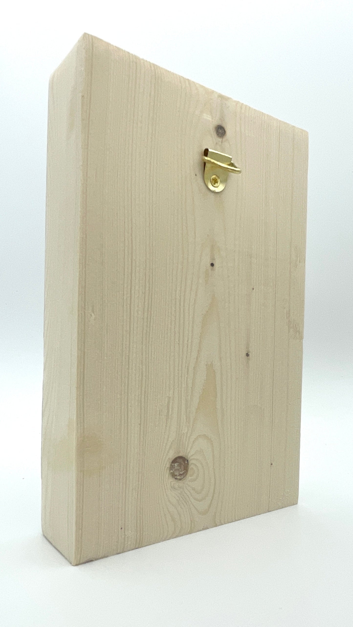 Zebra Butts Wood Tile