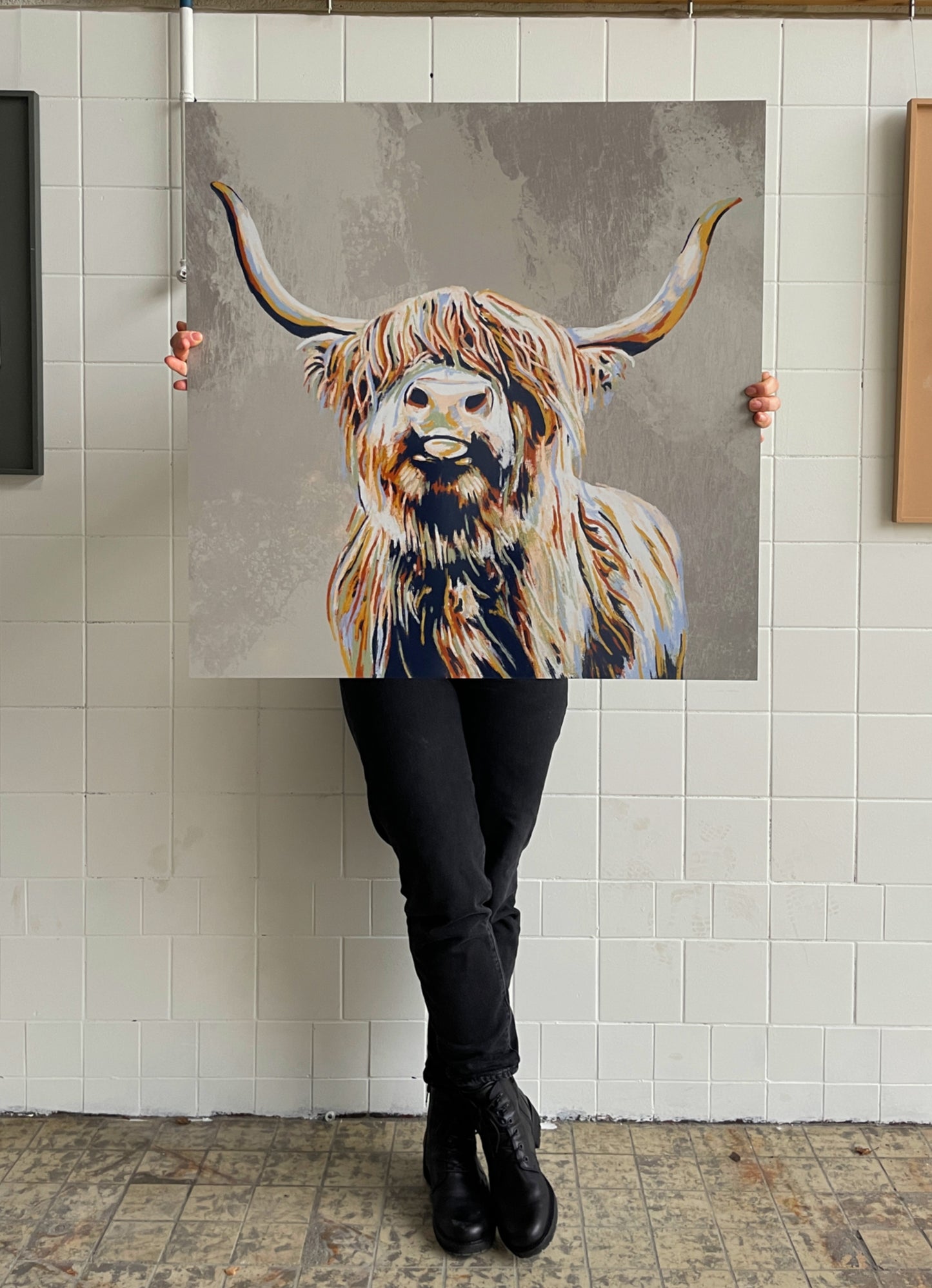 Katie one-of-a-kind aluminium dibond print