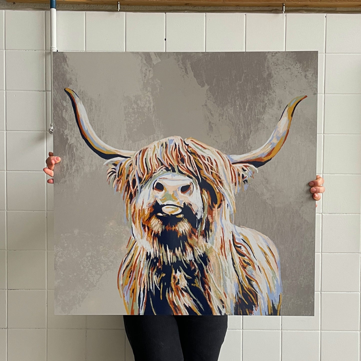 Katie one-of-a-kind aluminium dibond print