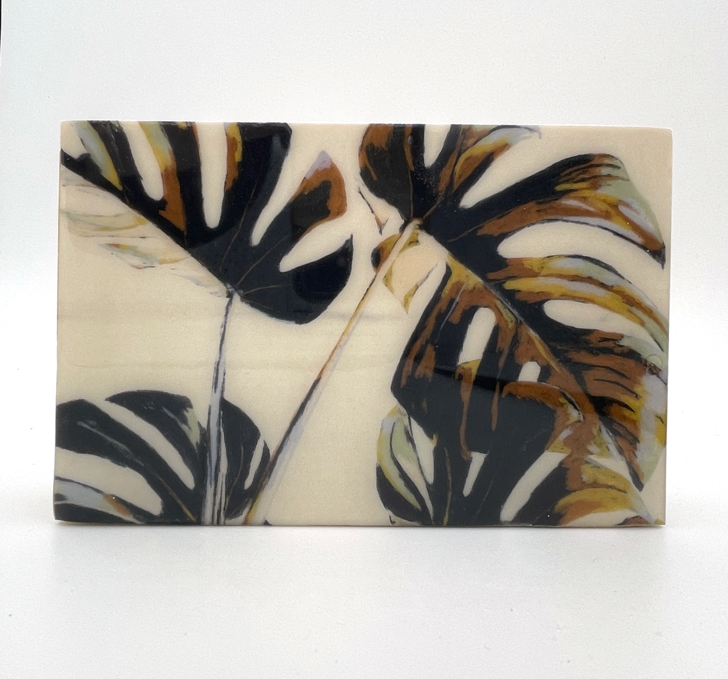 Monstera Wood Tile