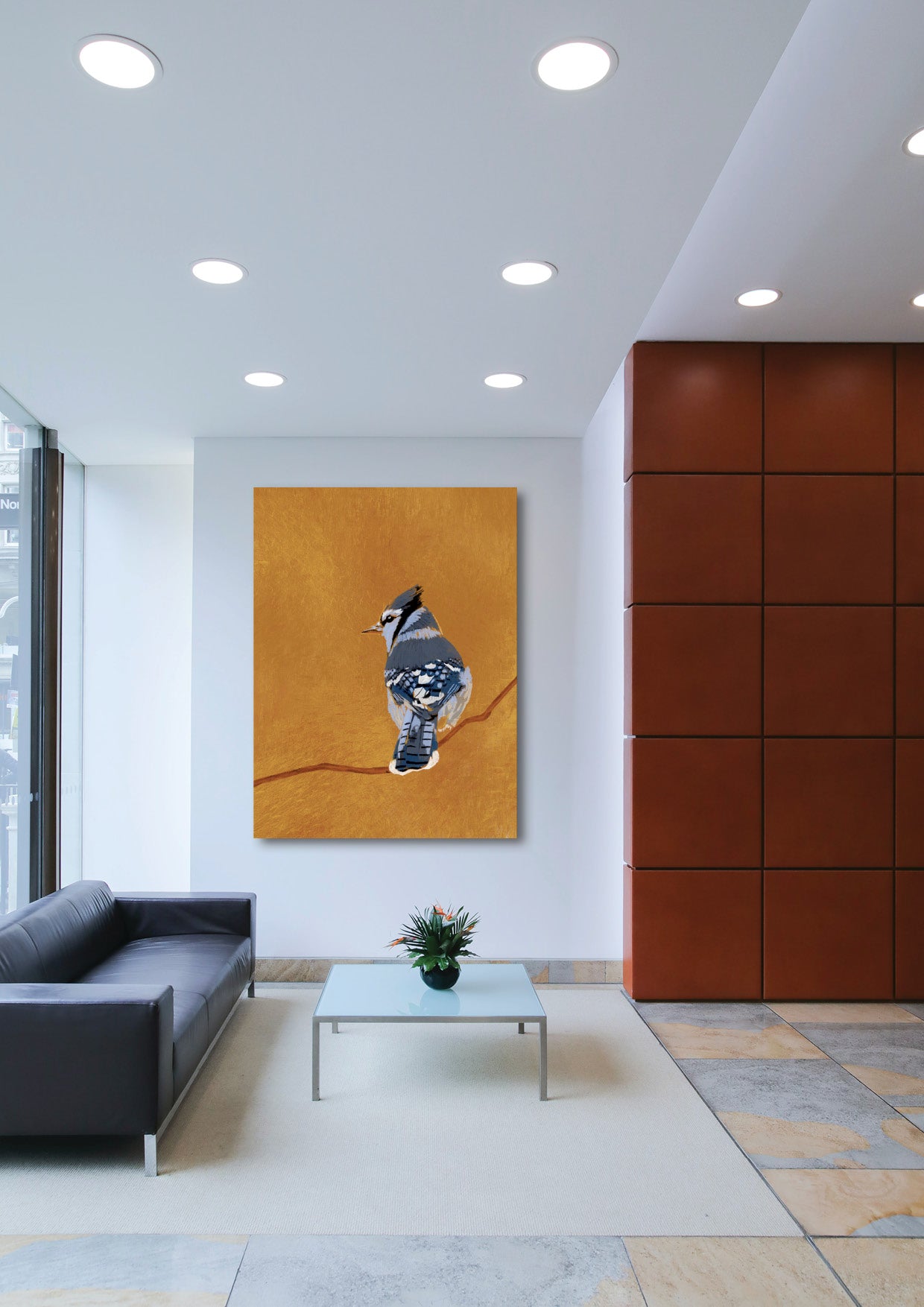'Blue Jay' Aluminium Dibond