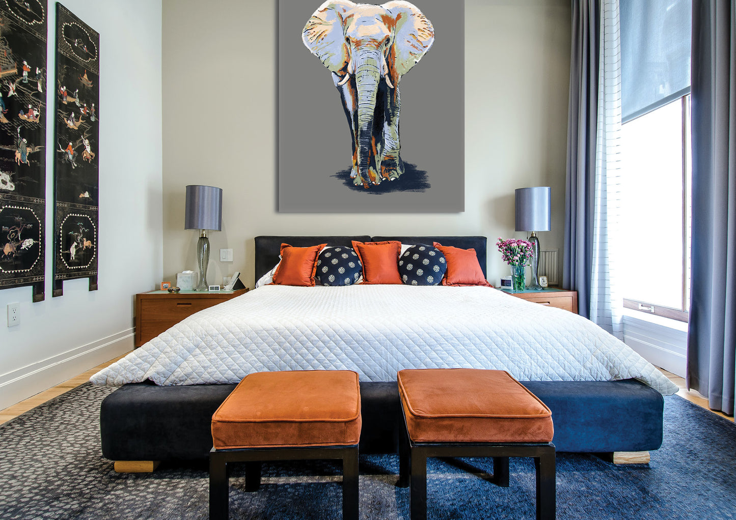 'Elephant' Aluminium Dibond