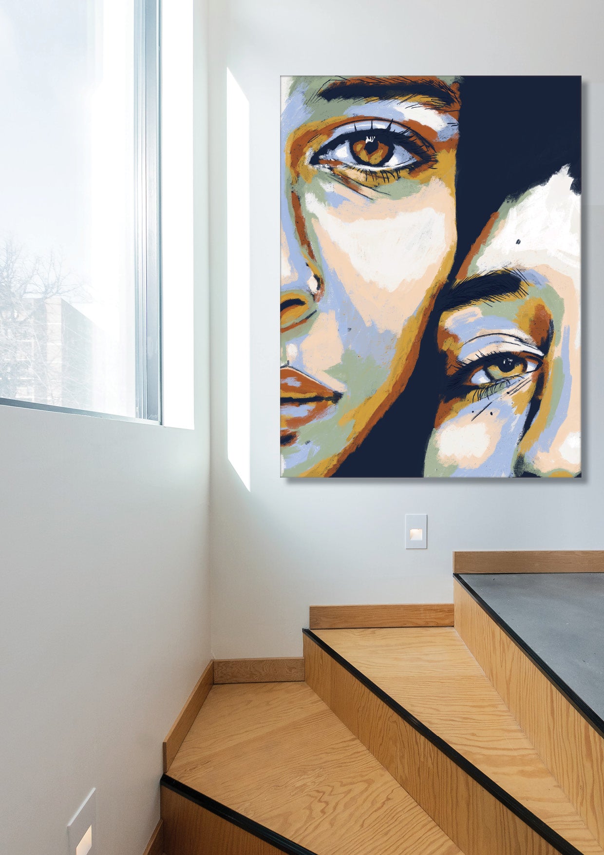'Sisters' Aluminium Dibond