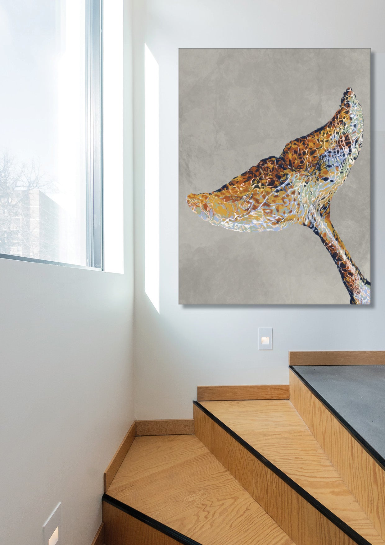 'Whale tale' Aluminium Dibond