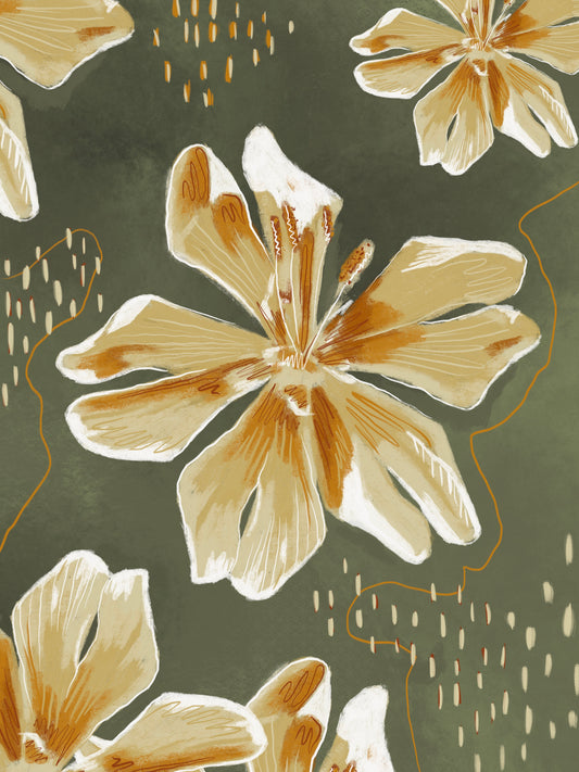 'Gibraltar Campion' Art Print