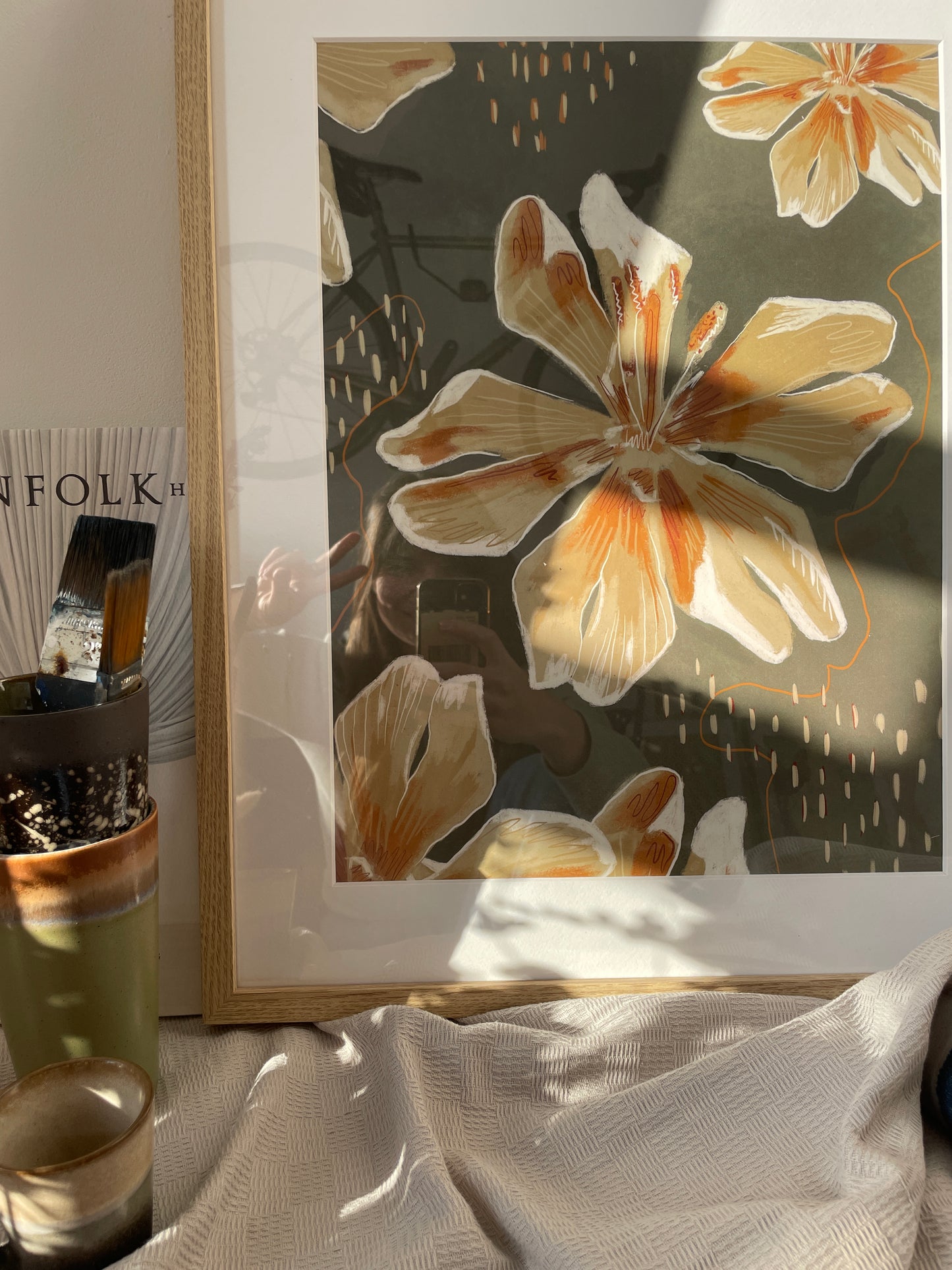 'Gibraltar Campion' Art Print