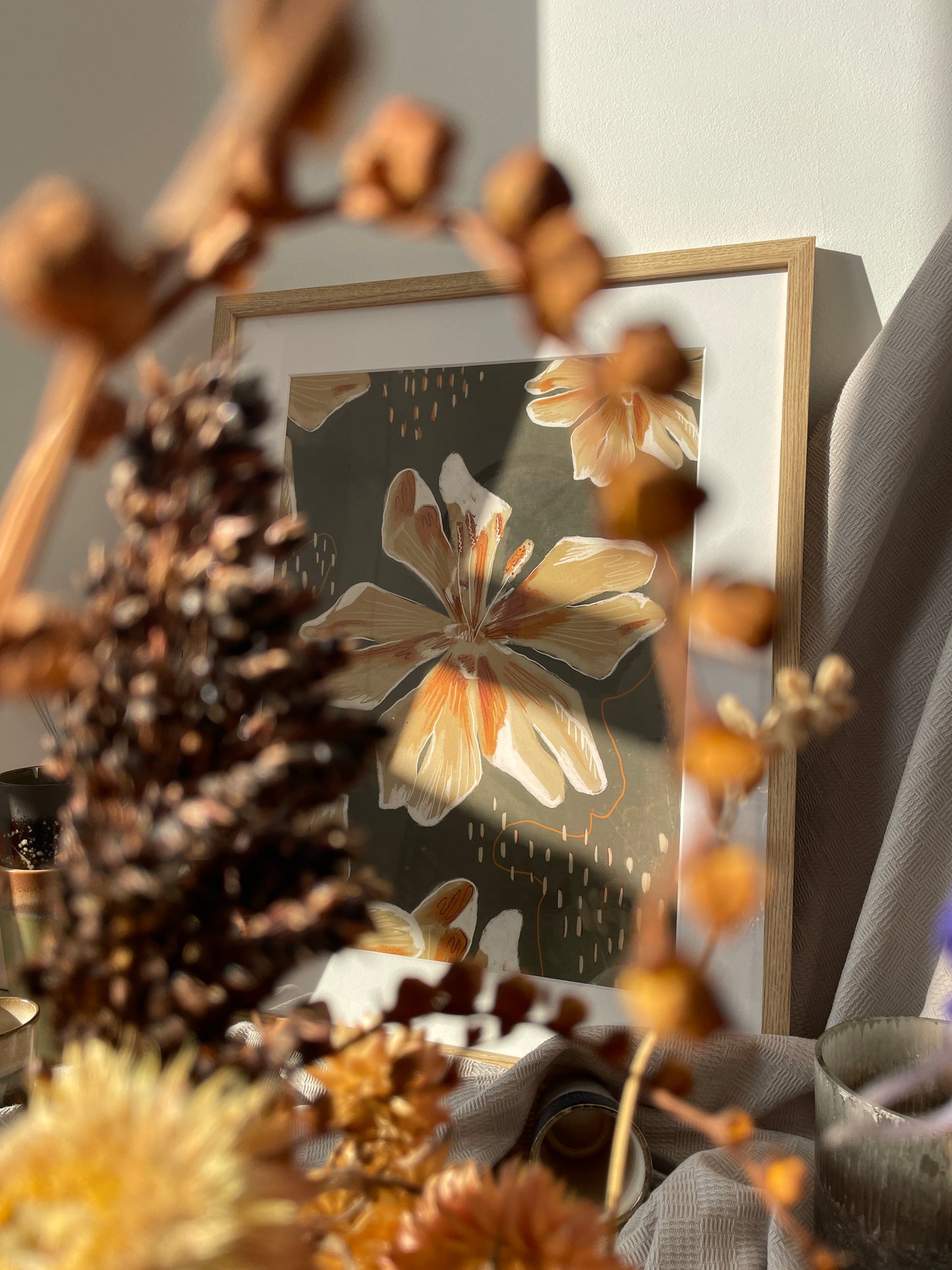 'Gibraltar Campion' Art Print