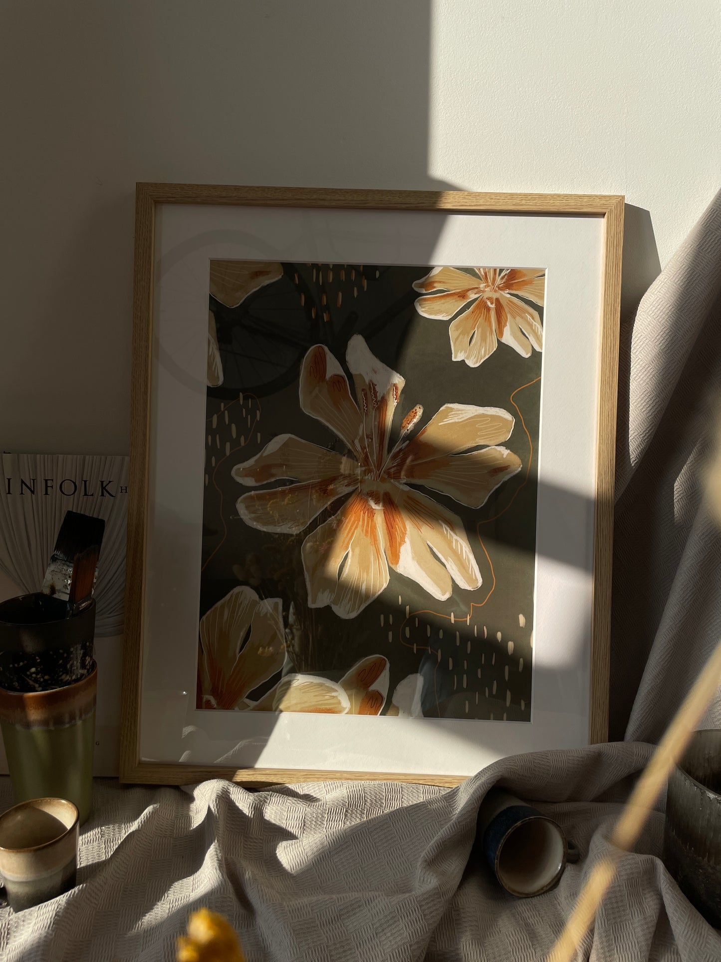 'Gibraltar Campion' Art Print