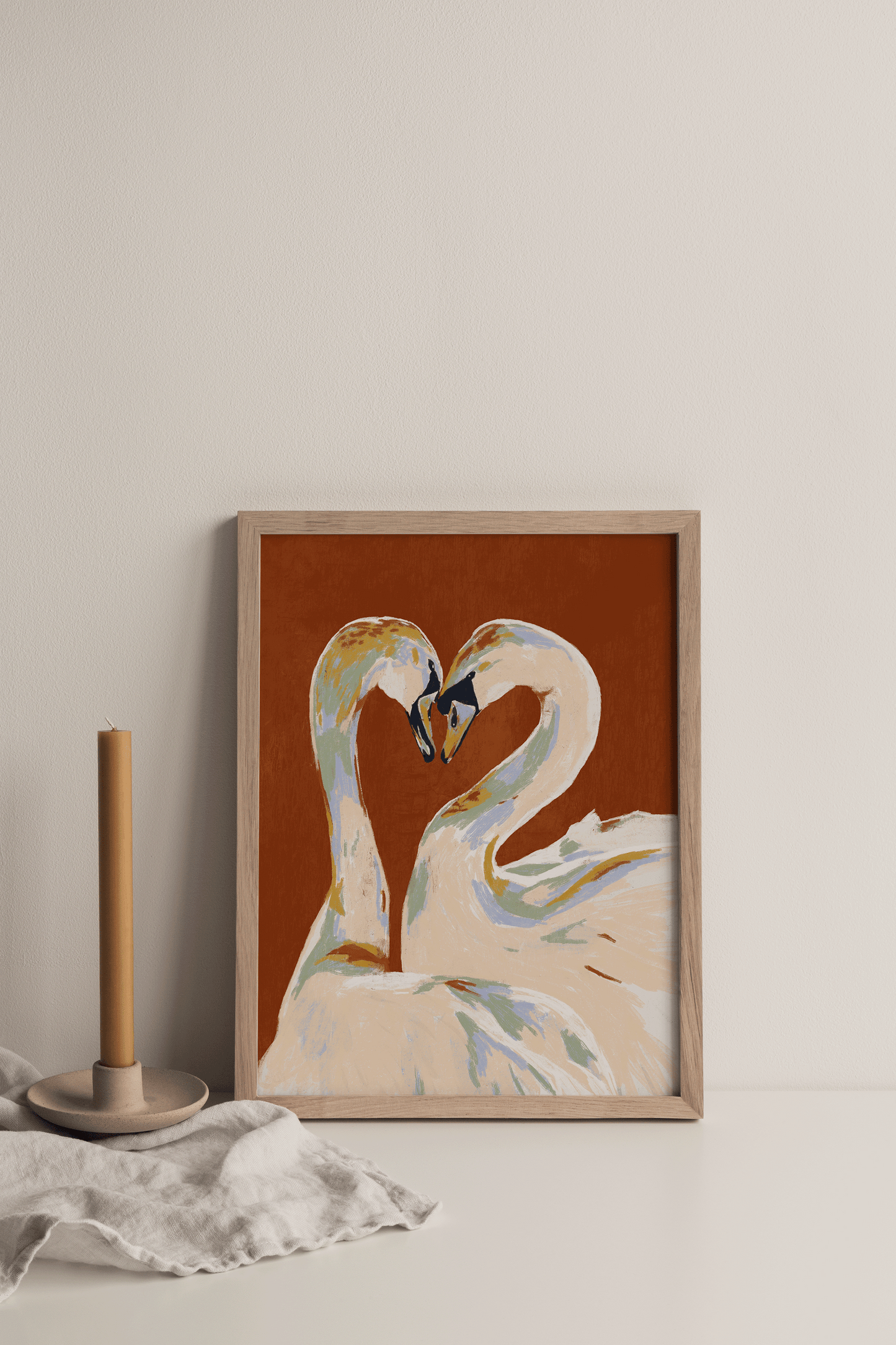 Love swans